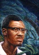 Retrato de Patrice Lumumba